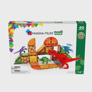 johnco stem MAGNA-TILES - DINO WORLD - 40 PIECE SET